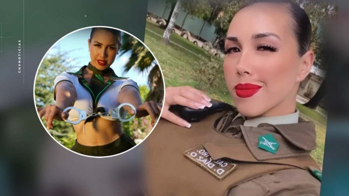 Excarabinera que crea contenido en Arsmate enfrentó orden de detención: Este fue el motivo