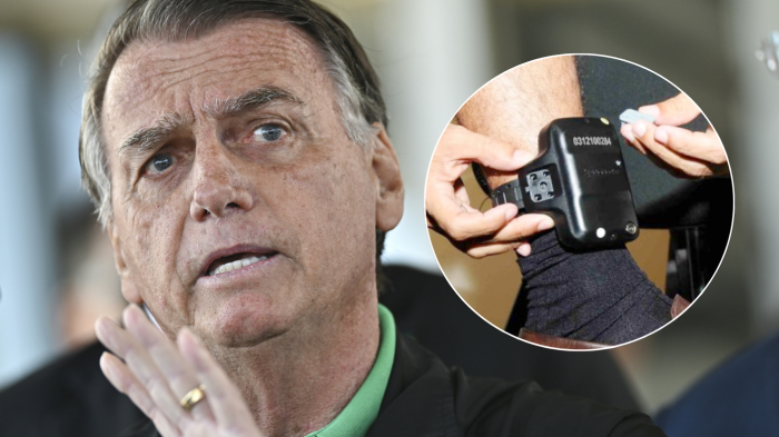 Justicia de Brasil ordena tobillera electrónica a Jair Bolsonaro por riesgo de fuga