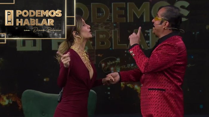 “¡Alta traición!”: Yerko Puchento le hizo divertida recriminación a Diana Bolocco en Podemos Hablar