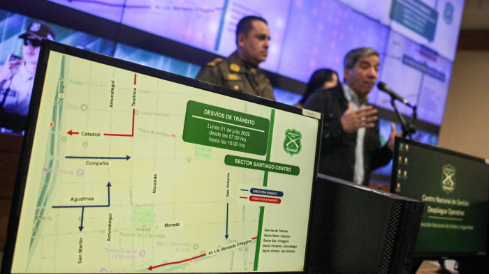 Cumbre Democracia Siempre: Revisa los cortes y desvíos de tránsito para este lunes 21 de julio