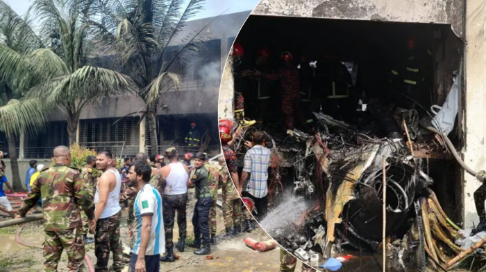 Tragedia aérea en Asia: Al menos 20 fallecidos y 171 heridos tras caída de avión militar en escuela de Bangladesh