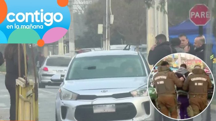 Tres sujetos que bebían y llevaban horas en un auto en plena calle transitada fueron detenidos en PAC