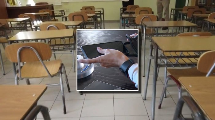 Lo Barnechea implementará inhibidores de señal de teléfonos en colegios