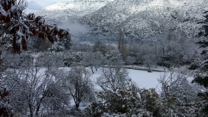 Emiten Alerta Meteorológica por heladas moderadas a intensas en dos regiones del país