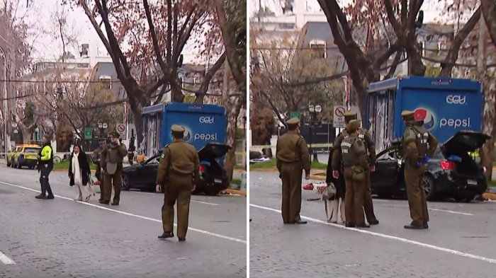 Tragedia en Providencia: Auto choca con camión y deja dos víctimas fatales