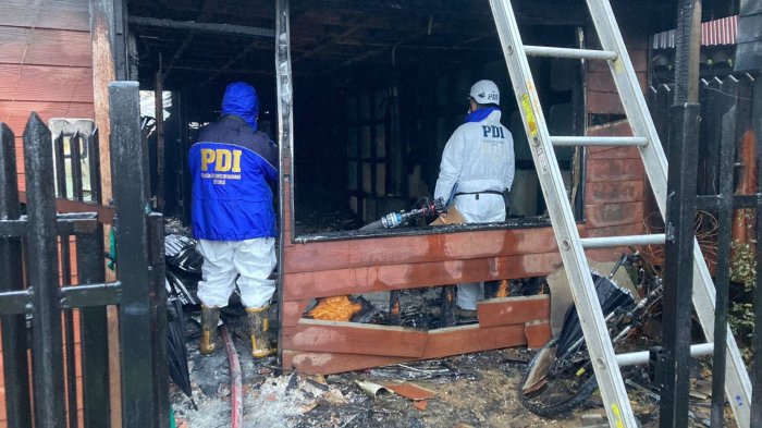 Tragedia en Valdivia: Incendio en vivienda dejó cuatro personas fallecidas