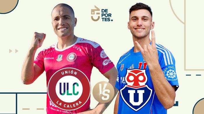 La Calera vs U. de Chile: Dónde ver EN VIVO y ONLINE partido por Campeonato Nacional