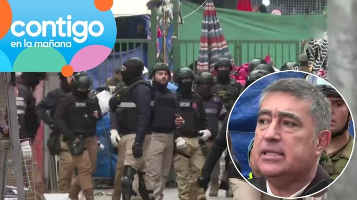 “Nunca más entra un toldo azul”: Alcalde Desbordes por tenso operativo de “limpieza” en barrio Meiggs