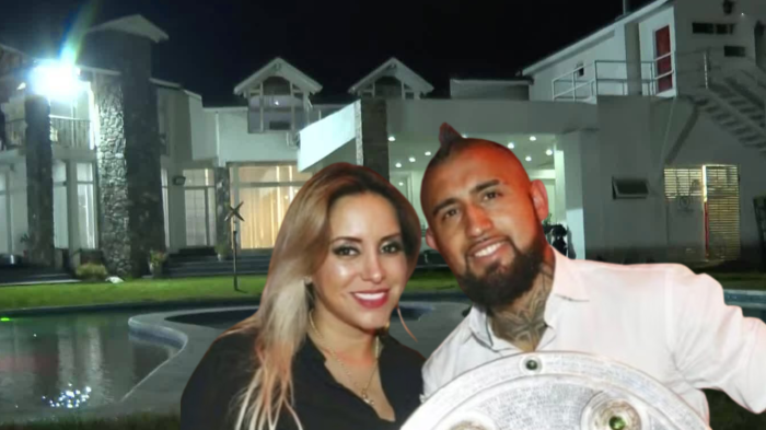 Discoteca privada y canchas de fútbol: Así es la exmansión de Arturo Vidal y Marité Matus a la venta por $1.900 millones