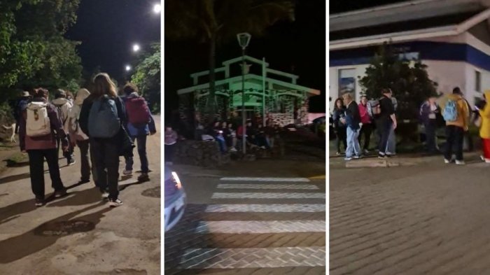 VIDEO | Evacuación en Rapa Nui por alerta de tsunami: Así se refugiaron habitantes y turistas