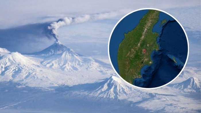 Tras terremoto en Rusia: Volcán activo más alto de Kamchatka entró en erupción