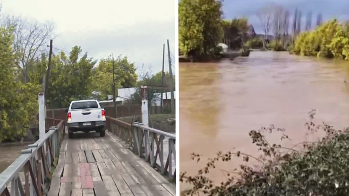 Decretan alerta roja por desborde de río Andalien: Piden evacuar sectores en Concepción