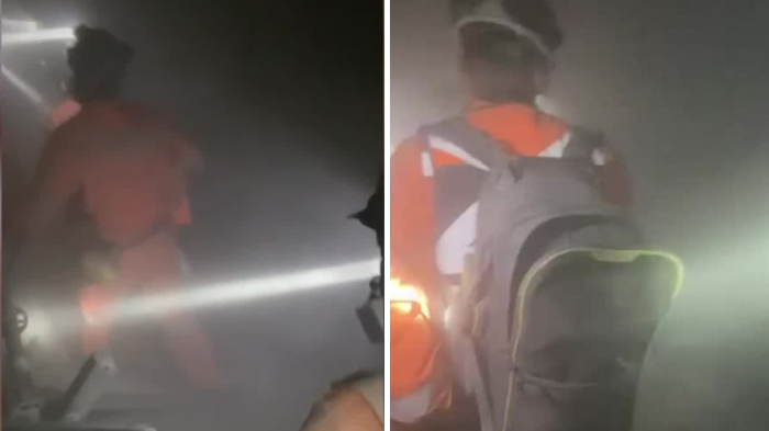 “¡Pasen rápido!”: Imágenes en primera persona tras fatal derrumbe en la mina El Teniente