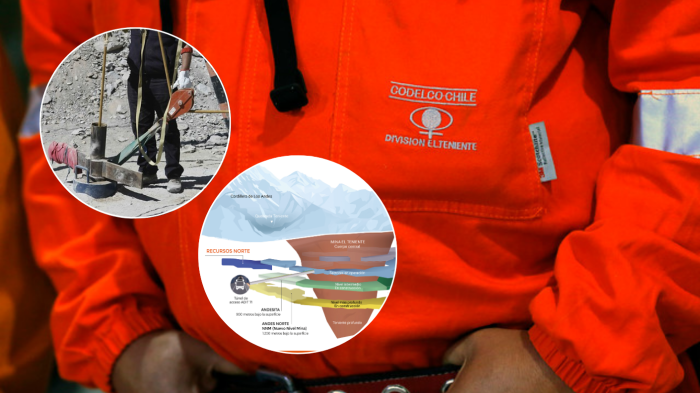 Diferente al de los 33 mineros: El mecanismo de rescate de los 5 desaparecidos en El Teniente