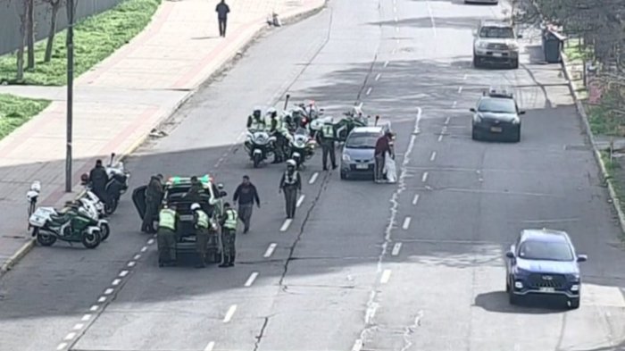 Carabineros detuvo a sujeto que intentó huir de control vehicular y atropellar a un funcionario