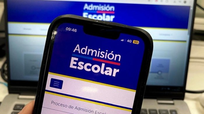 Reportan caída de sistema de Admisión Escolar 2026: Proceso de postulación inicia hoy