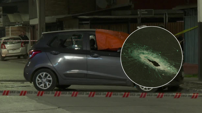 Más de 40 balazos: Conductor fue asesinado en El Bosque y copiloto se mantiene en riesgo vital