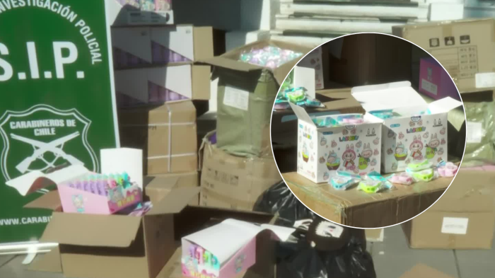 Efecto Labubu y los 30 mil juguetes falsificados: Realizan nuevo allanamiento a bodegas de Meiggs