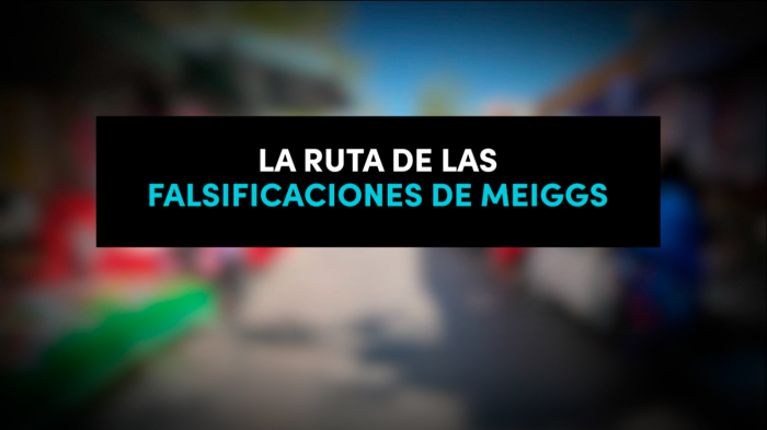 La ruta de las falsificaciones de Meiggs: Desde la aduana a los toldos azules
