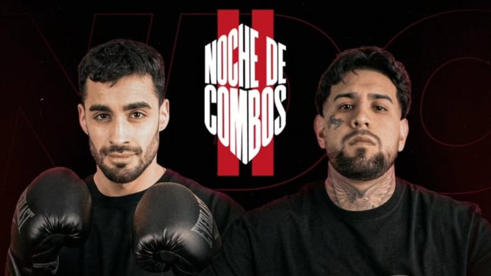 Noche de Combos II: Oficializan los siete combates con Jorge Aldoney y Julianno Sosa como estelar