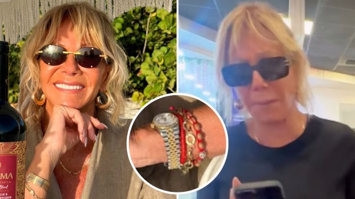 Supera los 20 millones: Este es el reloj que le habrían robado a Raquel Argandoña en avión