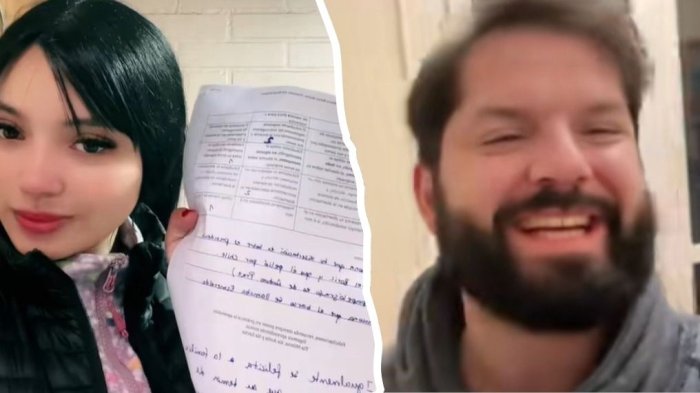 “Gabriel vio tu video”: Niño se viralizó por disertación sobre pdte. Boric y terminó con inesperado saludo