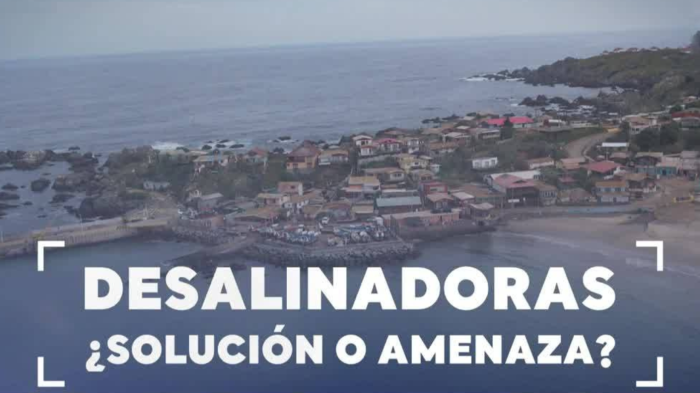 ¿Solución o amenaza? Desaladora de agua de mar genera conflicto en la región de Valparaíso
