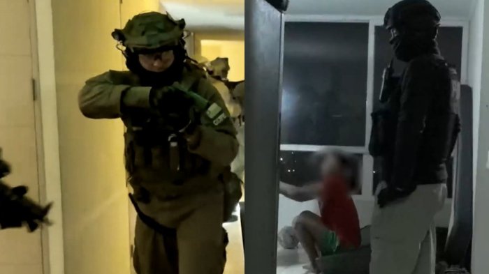 Dentro del 'edificio sin ley': Así fue el megaoperativo en Independencia que dejó 12 detenidos