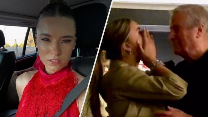 ¡La hicieron llorar! La emotiva sorpresa del abuelo de Milagros Zabaleta antes de dejar Chile