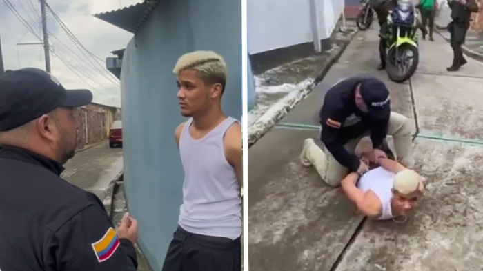 VIDEO | Así fue la captura de Alberto Carlos Mejía, sicario del “Rey de Meiggs”, en Colombia