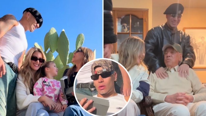 Recibió contención: Viralizan reacción del abuelo de Gabo Power ante anuncio de segundo hijo