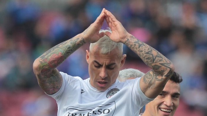 Con gol de Eduardo Vargas: La U cae ante Audax Italiano en un accidentado partido