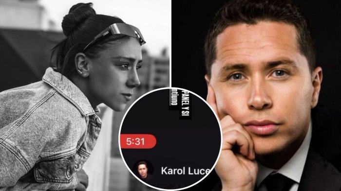 “No lo seguiré tapando”: DJ ratifica infidelidad de Karol Dance y filtra audio posterior al encuentro