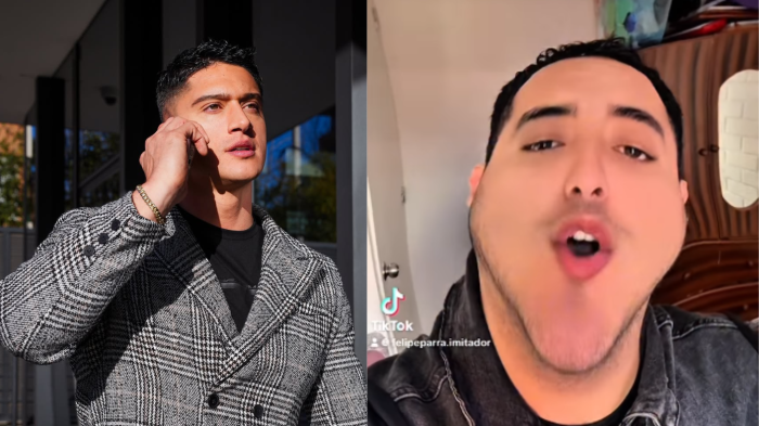 “Nada que decir”: Sammis Reyes reaccionó a imitación del comediante Felipe Parra