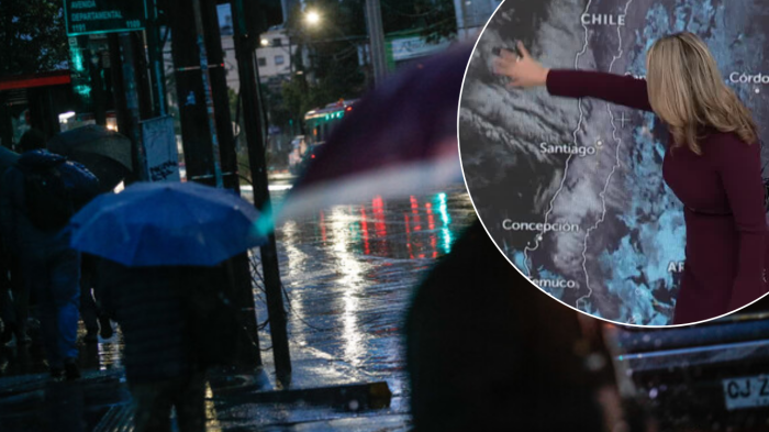 Anuncian dos días de lluvia y hasta nieve: Revisa cuándo comienzan las precipitaciones en Santiago