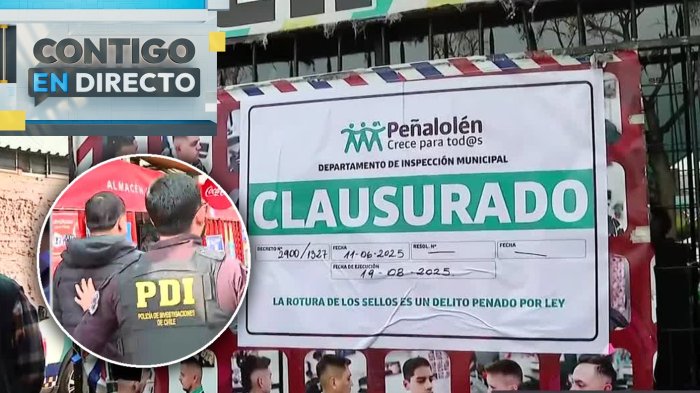 Operativo por barberías clandestinas en Peñalolén dejó tres detenidos: Uno tenía orden de expulsión