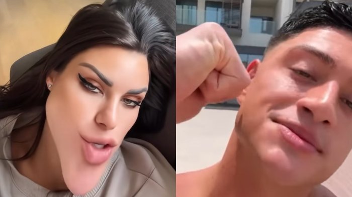 “Me sale mejor”: La burlesca imitación de Emilia Dides a Sammis Reyes por video viral