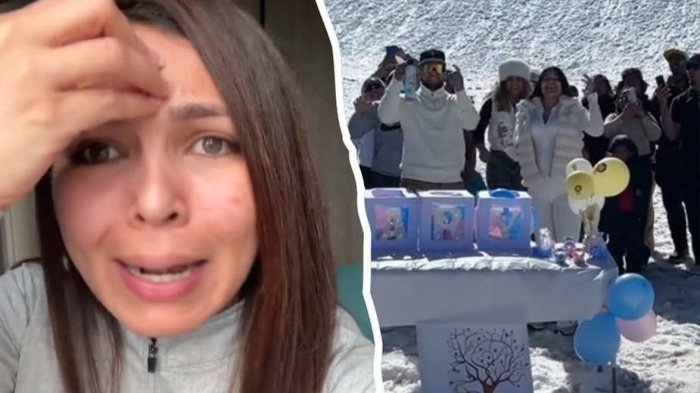 Continúa la polémica: Tiktoker venezolana cuestionó revelación de género en Embalse El Yeso