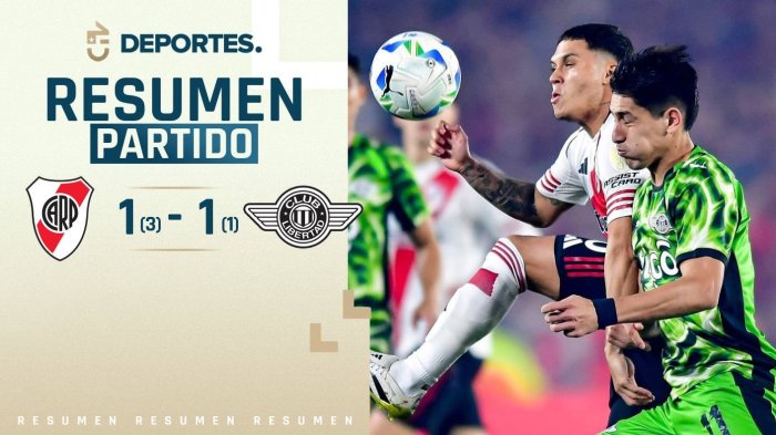 River vs Libertad | Goles, resumen y compacto del partido