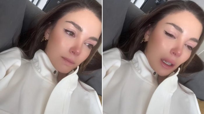 “Estoy muy mal”: Cata Vallejos no dio más y rompió en llanto tras críticas por video en Argentina