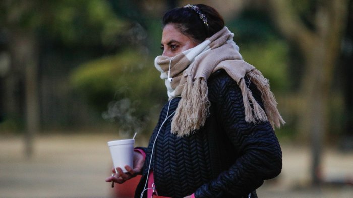 Se viene el frío: Emiten ALERTA por heladas de hasta -8°C para este sábado en zona centro