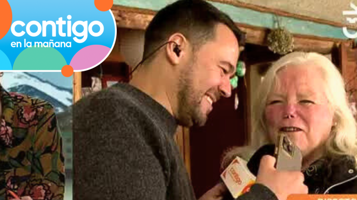 Nieto de dueña de chocolatería en San José de Maipo sacó carcajadas: “¿Puedes volver para que me entrevistes?”