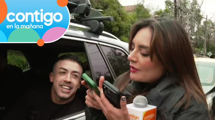 “¿Me das tu Instagram?”: Inesperado coqueteo EN VIVO entre notera de Contigo en la Mañana y turista brasileño