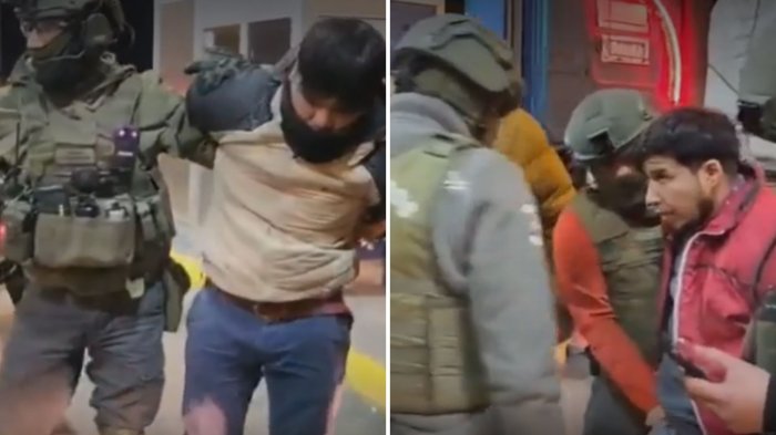 VIDEO | Así fue la captura de los tres reos fugados desde la cárcel de Valparaíso