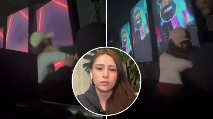 VIDEO | A manotazos: Revelan imágenes de pelea entre Isi Glock y otra DJ en pleno escenario