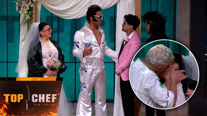 ¡Con Elvis de testigo! Ricardo se opone al casamiento de los chef Benjamín y Fernanda