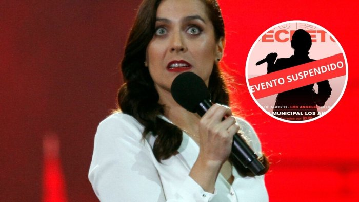 Nuevo revés para Natalia Valdebenito: Cancelaron su show en el Teatro Municipal de Los Ángeles