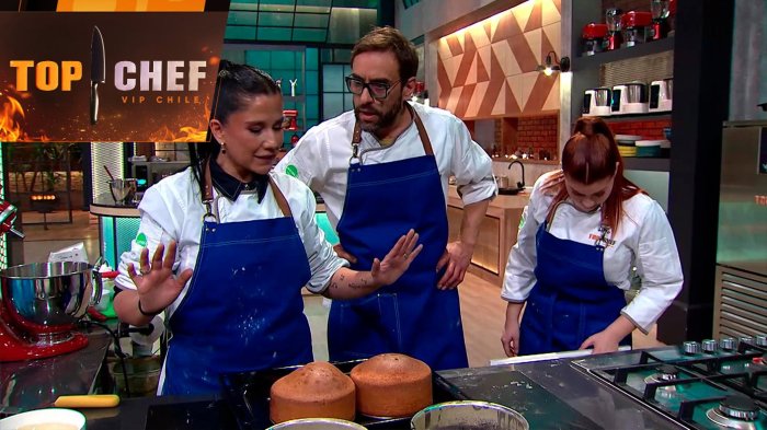 ¡El bizcocho de la discordia! Desacuerdo en técnicas puso en aprietos al equipo azul de Top Chef