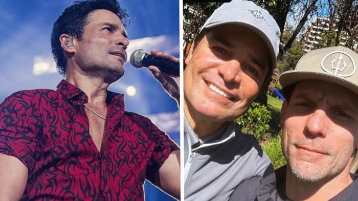 Chayanne sorprendió jugando golf en Santiago: Se encontró con Gonzalo Valenzuela y Marcelo Díaz