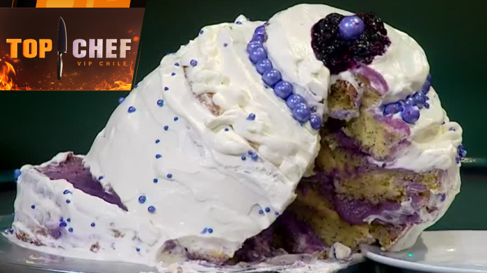 ¡Se les desarmó! La torta del equipo rojo se cae frente a los jueces de Top Chef